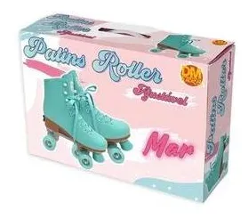 Patins Roller Ajustavel MAR 4 Rodas Tamanho P (31-34) DM TOYS DMR5867P