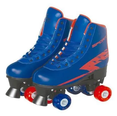 Patins 4 Rodas Ajustável Fenix Brinquedos RL-09 Com Luz 35-38 