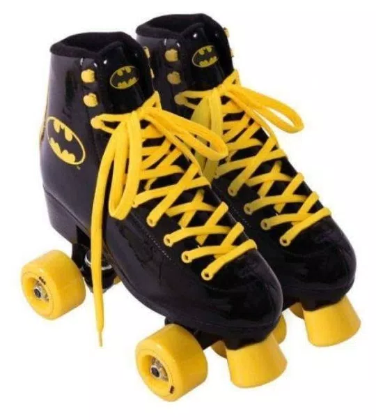 Patins Tradicional 4 rodas Batman Bel Fix Quad Batman