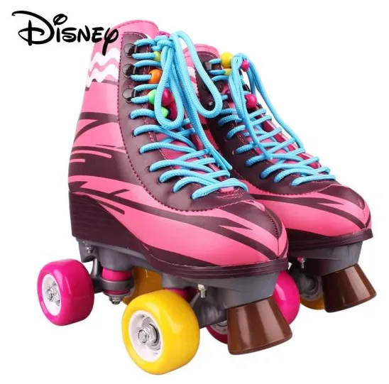 Patins De Rolo Do Luna 2,0 Da Soja De Disney Para Meninas, Estacas Coloridas Do Plutônio De Disney