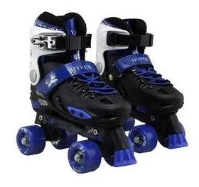 Patins  Regulável 34 ao 37 Quad Mod 4 Rodas Tradicional Hyper Sports