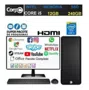 Computador Desktop Completo com Monitor LED HDMI Intel Core i5 12GB SSD 240GB mouse e teclado CorPC CPFS-I511 Fullset