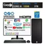 Computador Desktop Completo com Monitor LED HDMI Intel Core i5 12GB HD 3TB mouse e teclado CorPC CPFS-I508 Fullset