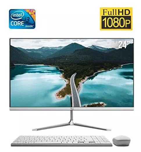 All in One 24" Full HD Intel Core i3 4GB HD 500GB 3green Speed 2