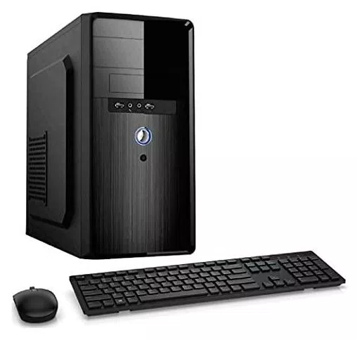 Computador PC CPU Intel Core i5 4GB SSD 120GB Windows 10 HDMI Full HD Wifi dual band mouse e teclado sem fio EasyPC Desktop