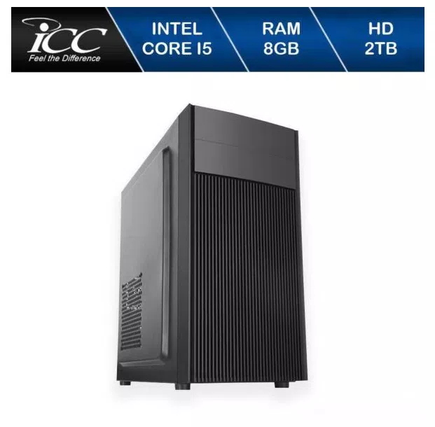 Computador Desktop ICC IV2583D Intel Core I5 3.20 ghz 8GB HD 2TB DVDRW HDMI FULL HD