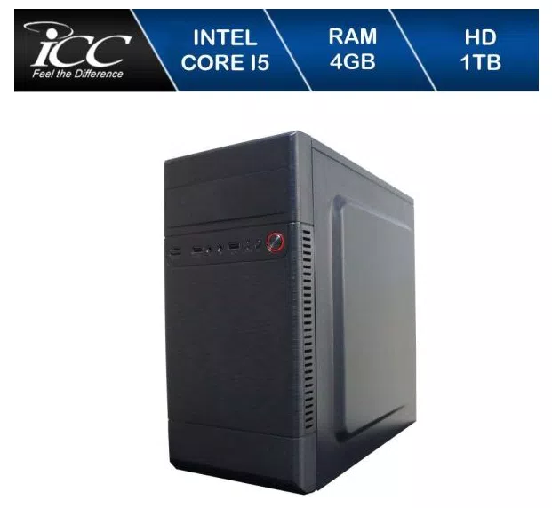 Computador Desktop ICC Vision IV2542SW Intel Core I5 3,2 GHZ 4GB HD 1TB HDMI FULL HD Windows 10