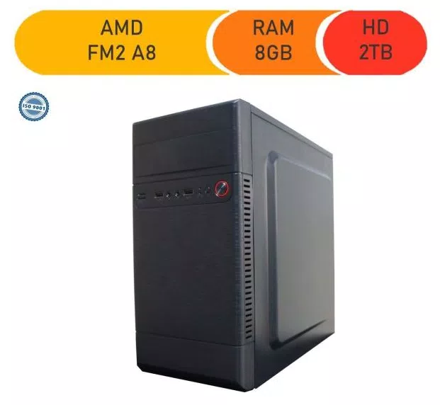 Computador Corporate Processador Amd Fm2 A8 8gb de Ram Hd 2 Tb