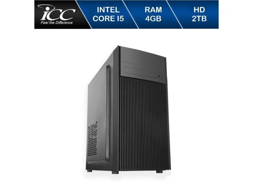 Computador Desktop ICC Vision IV2543SW Intel Core I5 3,2 GHZ 4GB HD 2TB HDMI FULL HD Windows 10