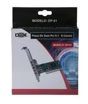 Placa De Som 5.1 Dp-61 Dex