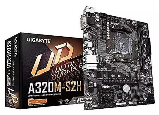 Placa Mãe Gigabyte A320M-S2H - AM4