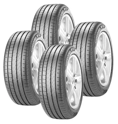 Kit 4 Pneus para Carro Pirelli Cinturato P7 Aro 17 205/50 93W