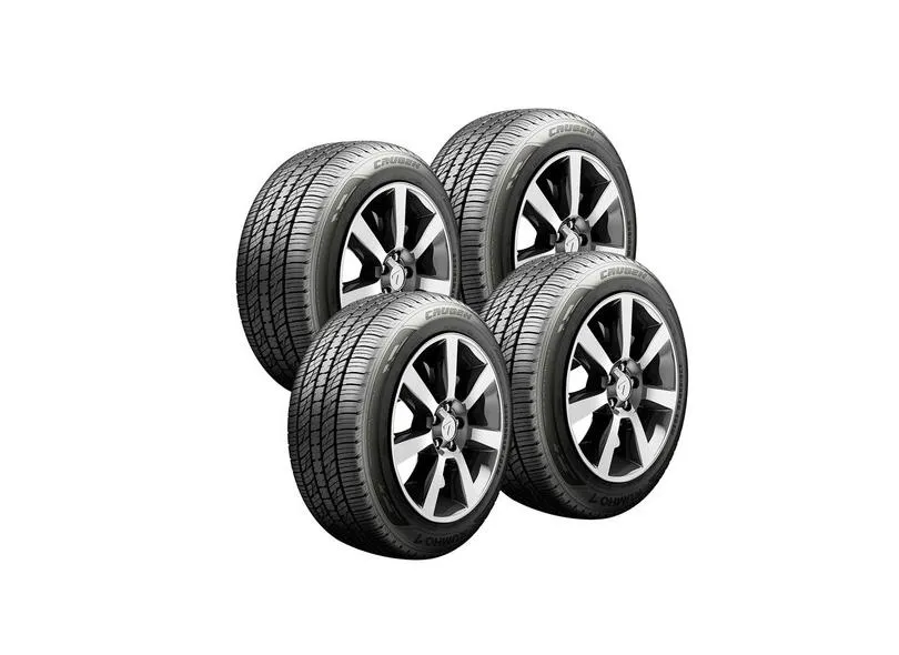 Kit 4 Pneus para Carro Kumho Crugen Premium KL33 Aro 19 235/55 101H