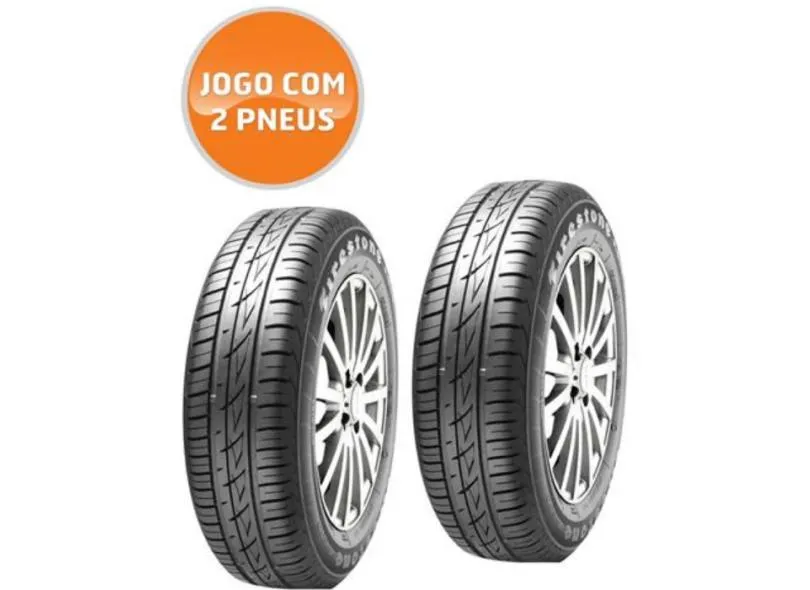 Kit 2 Pneus para Carro Firestone F600 Aro 14 175/65 82T