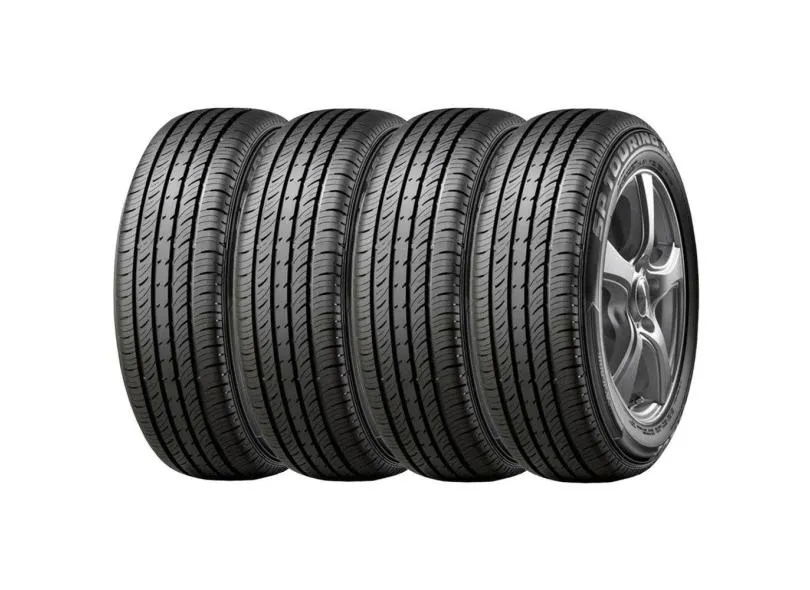 Kit 4 Pneus para Carro Dunlop SP Touring T1 Aro 14 175/65 82T