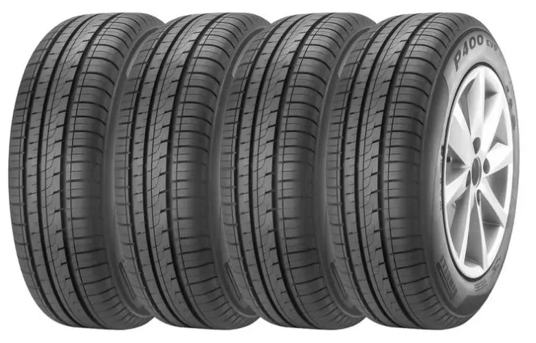 Kit 4 Pneus para Carro Pirelli P400 EVO Aro 14 175/70 84T