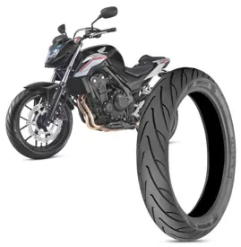Pneu Moto Honda CB500F Technic Aro 17 120/70-17 58v Dianteiro Stroker