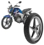 Pneu Moto Honda Cg Titan Rinaldi Aro 18 80/100-18 47p Dianteiro HB37