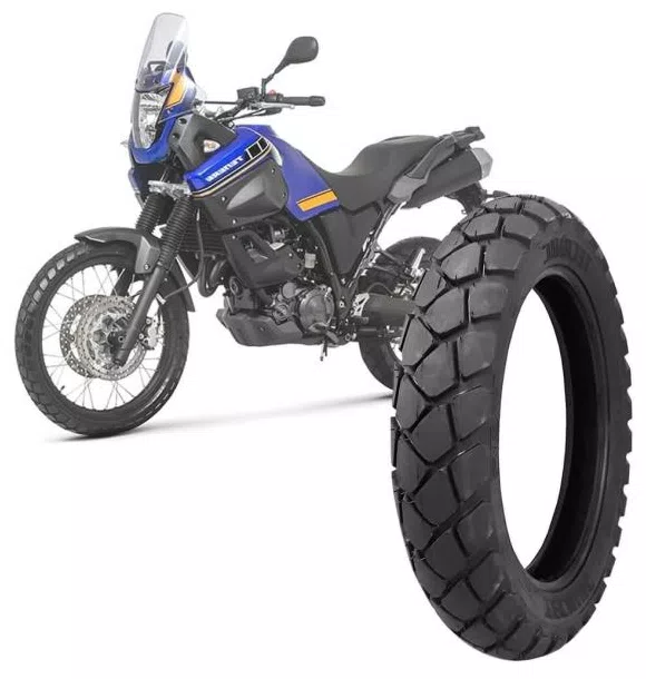 Pneu Moto Xt 660z Tenere Technic Aro 17 130/80-17 65s Traseiro T&c Plus