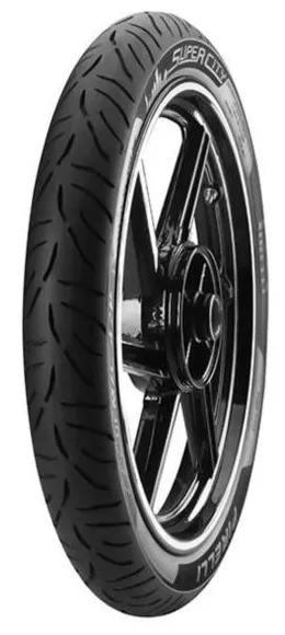 Pneu De Moto Pirelli Aro 18 Super City 80/100-18 47p Tl - Dianteiro