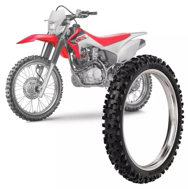 Pneu Moto Crf 230F Rinaldi Aro 21 90/90-21 54m Dianteiro Rmx 35