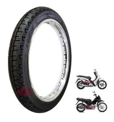 Pneu de moto dianteiro honda biz 125 125 + 60/100-17 33L 2011 2012 2013 2014 2015 60 100 17 R17