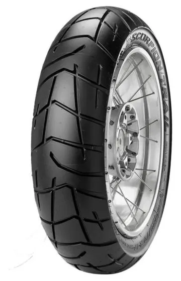 Pneu de Moto Pirelli Aro 17 Scorpion Trail II 190/55R17 75W TL Traseiro