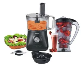 Processador de Alimentos com Liquidificador Philco All in One Citrus 800 W