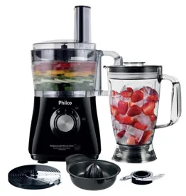 Processador de Alimentos com Liquidificador Philco All in One Citrus 2 800 W