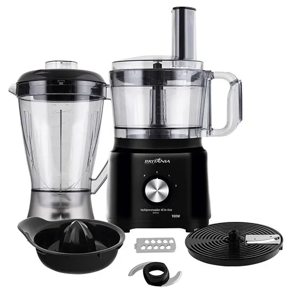 Processador de Alimentos com Liquidificador Britânia All In One BMP900 900 W