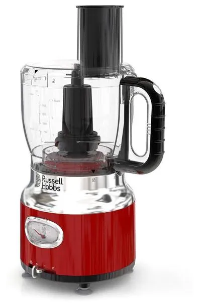 Russell Hobbs Processador De Alimentos Retro, Capacidade 1.9L Com 2 Velocidades, , .