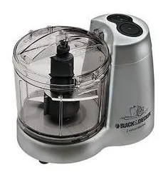 Mini Processador Black&decker Prata  Hc32p-br