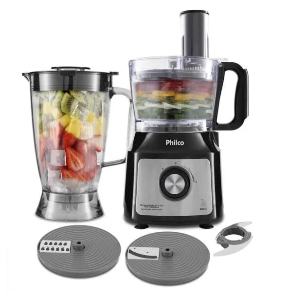 Multiprocessador All In One Inox Philco 