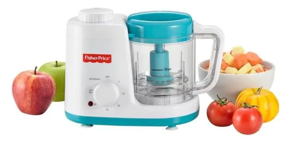 Processador De Alimentos 2 Em 1 Fisher Price 180ml 