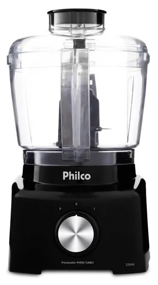 Processador de Alimentos Philco PH900 Turbo 250 W