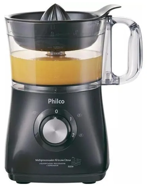 Multiprocessador Philco All In One 2 Citrus - 2 Velocidades