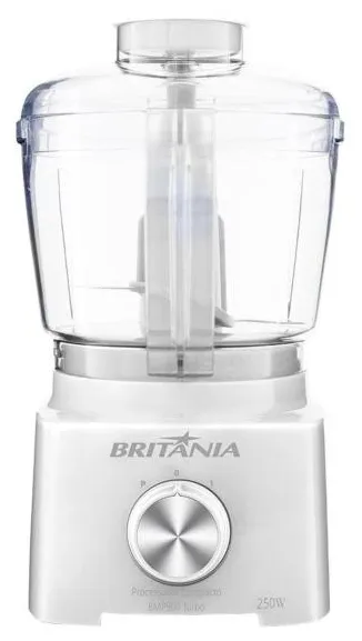 Processador De Alimentos Britânia Bmp900, 2 Velocidades + Pulsar 250W  