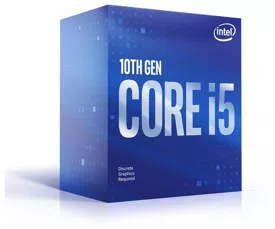 Processador Intel Core i5-10400F, Cache 12MB, 2.9GHz (4.3GHz Max Turbo), LGA 1200 - BX8070110400F