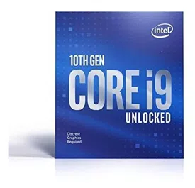 Processador Intel Core i9-10900KF Desktop 10 núcleos até 5,3 GHz desbloqueado sem Processador Gráficos LGA1200 (Chipset Intel série 400) 125 W