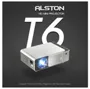 Projetor LED Full Hd T6 4K 3500 Lumens Usb 1080P Lcd Display versão normal