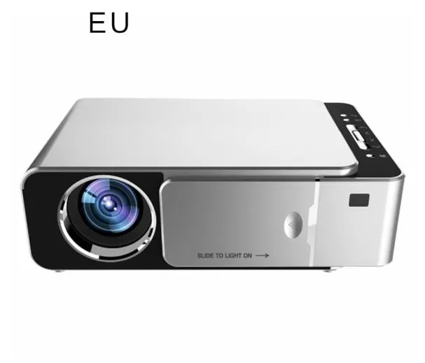 T6 Full HD Led projetor 4K 3500 Lumens Hdmi USB 1080P porttil Cinema Display Beamer lcd HD Vers? O Android