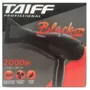 Secador de Cabelo Taiff TAIFF BLACK ION Profissional Potência 2200 Watts