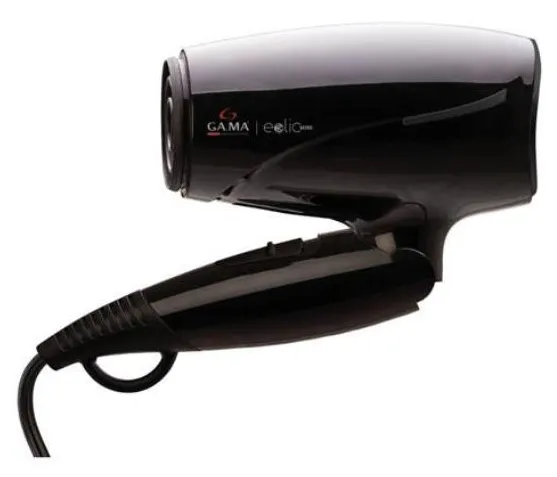 Secador de Cabelo Gama Italy Eolic Travel Dobrável Potência 1200 Watts