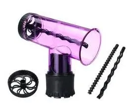 Cabelos Cacheados com Adaptador para Secador Profissional Portátil Fashion Magic Rollers