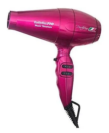 Secador BabyLiss Pro Profissional Porto Fino 6600 Hot Pink 2000 W