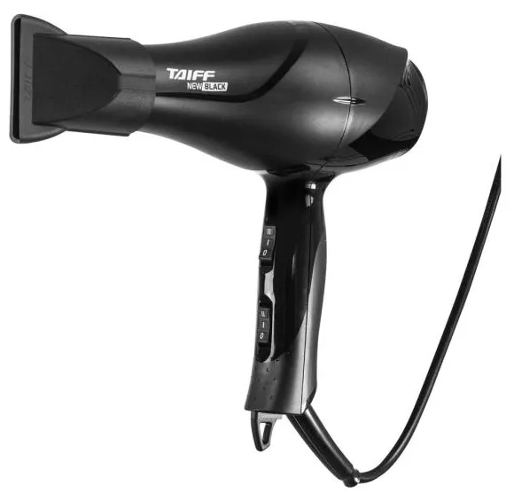 Secador de Cabelo Taiff New Black Potência 1900 Watts