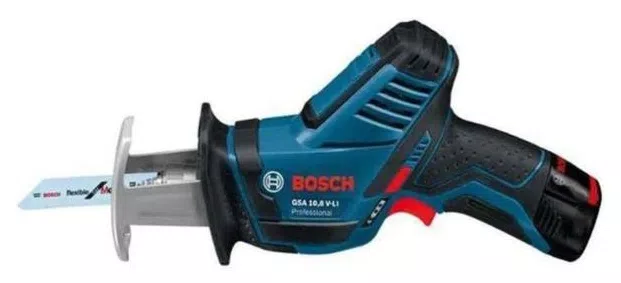 Serra Sabre Profissional Bosch À Bateria Gsa12v-Li, 12 Volts