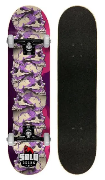 Skate Street - Solo Decks Skull