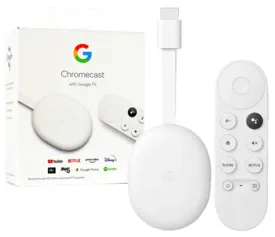 Chromecast Google 4 8GB 4K Android TV HDMI Google Assistente