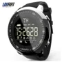 Lokmat MK18 inteligente Intelligent lcd Assista impermeável Sport Pedometers mensagem de lembrete bt Piscina Exterior Homens Smartwatch cronômetro para iOS Android iphone 